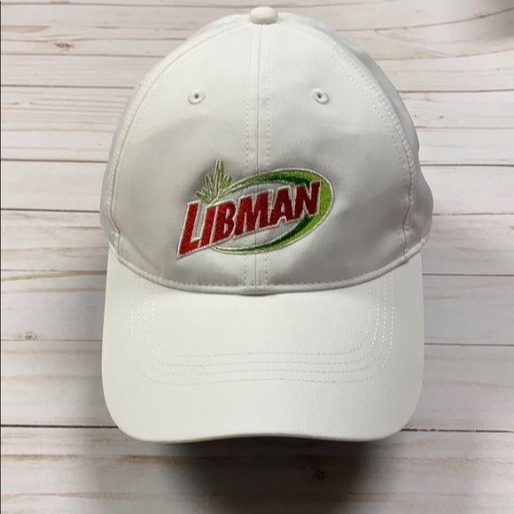 Nike Dri-Fit Unisex Hat White with Libman Logo